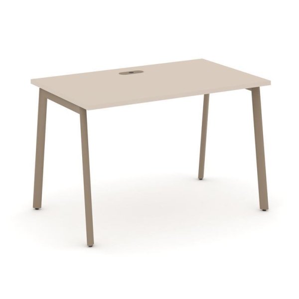 Стол рабочий ES.SP-2-LP (1180х730х750) (Капучино/Металл Латте)