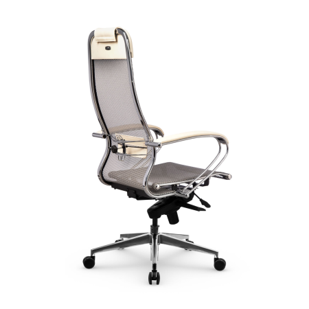 Кресло для руководителя Метта Samurai S-1.041 MPES (Молочный)