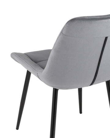 Стул Флекс велюр серый (Стул Флекс серый)