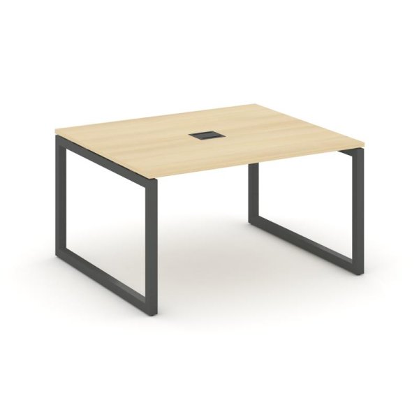 Стол переговорный SN-5O.SPRG-032 (1180х1180х750) (Акация Лорка/Металл Антрацит)