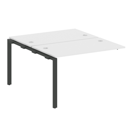 Проходной наборный элемент рабочей станции Metal System Style БП.ПРС-СП-2.2 1200x1475x750 (Белый/Антрацит металл)