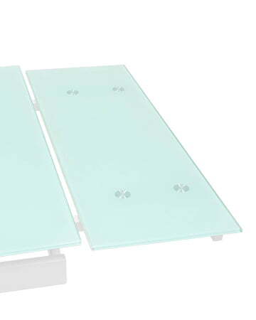 Стол обеденный Верона раскладной 160-220*90 глянцевый белый (Стол обеденный Верона белый)