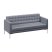 Диван трехместный FR-DP-03 (Enzo 994/Металл Серый)