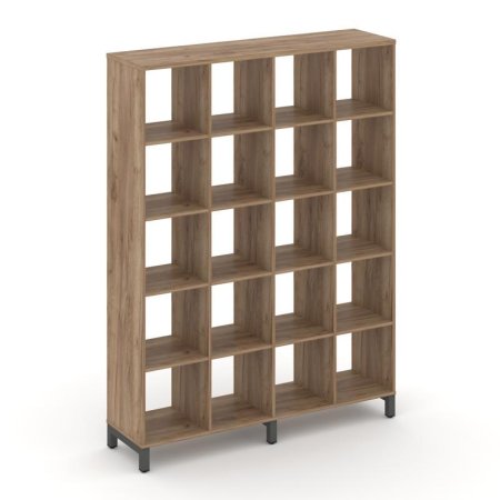 Каркас стеллажа 5 ярусов SN.KS-540 (1488х400х1982) (Дуб Табак/Металл Антрацит)