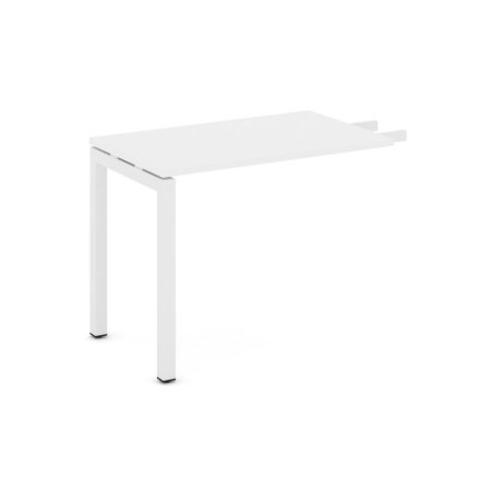 Брифинг-приставка SN-5P.BR-003 (980х600х750) (Белый/Металл Белый)