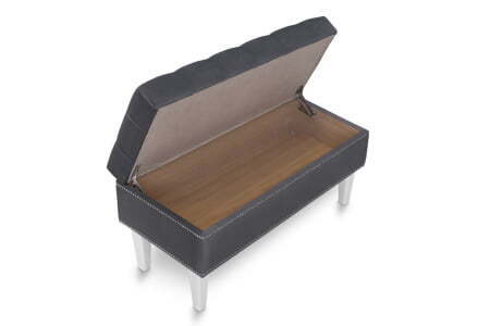 Банкетка Parige 800 (820x420x450) Серый (Серый)