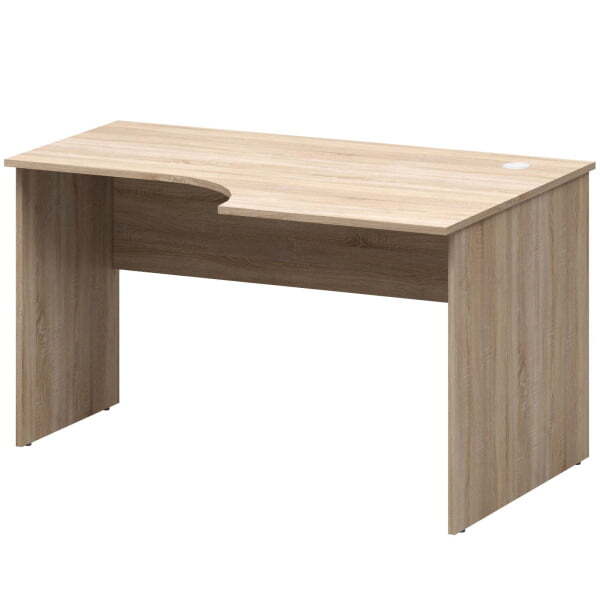 Стол Бюджет правый 2365 1360x900x740 (Дуб сонома)
