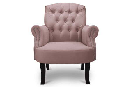 Кресло Boston (800x920x930) Пудровый (Пудровый)