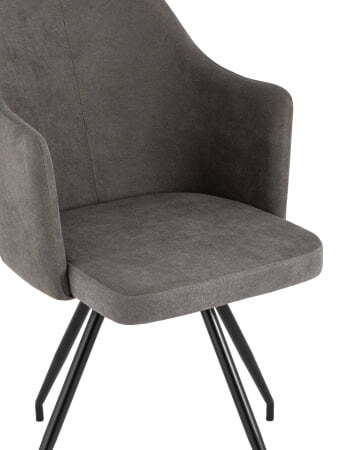 Стул Слинг вращающийся серо-коричневый (Стул Слинг коричневый)