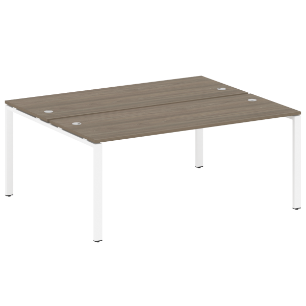 Рабочая станция Metal System Style БП.РАС-СП-2.5 1800x1475x750 (Вяз/Белый металл)