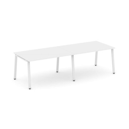Стол переговорный SN-6A.SPRG-013.3 (2760х980х750) (Белый/Металл Белый)