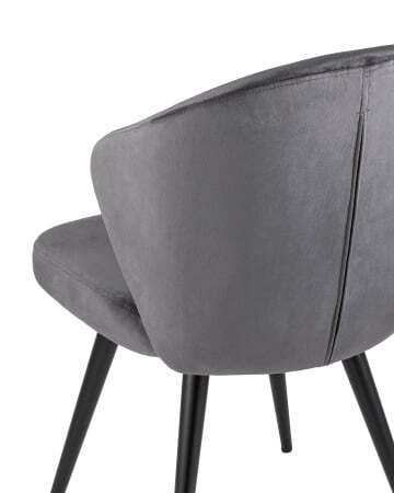 Стул Танго велюр серый (Стул Танго серый)