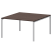 Стол переговорный на металлокаркасе Арго-М АМП-002.123 1200x1236x760 (Ясень шимо/Антрацит)