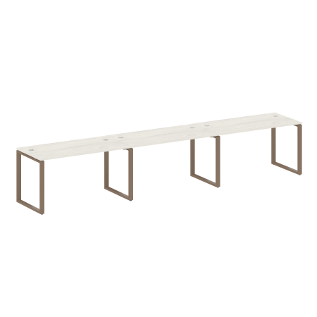 Рабочая станция Metal System Style БО.СМ-3.3 4200x720x750 (Дуб Наварра/Мокко металл)