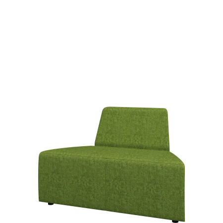 Диван Оригами. Модуль 1-местный внешний. (Модуль 1-местный внешний velvet_lux_82)