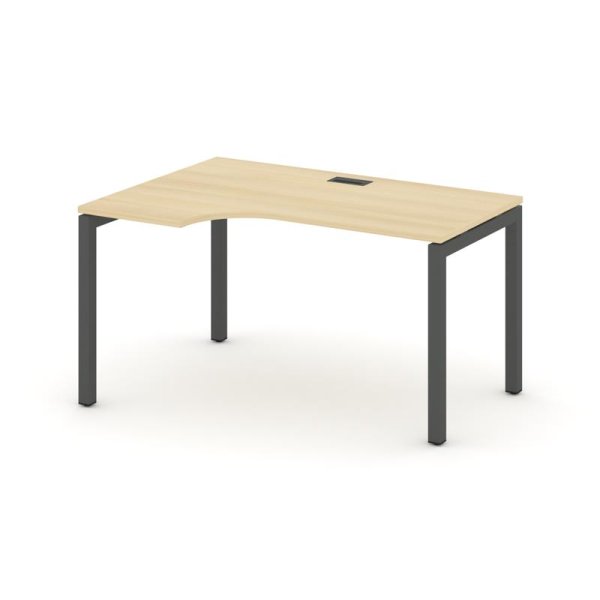 Стол рабочий эргономичный SN-5P.SPA-001(L) (1380х600/980х750) (Акация Лорка/Металл Антрацит)