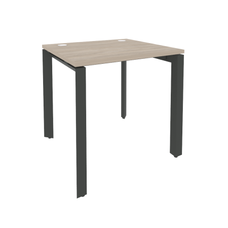 Стол рабочий на П-образном м/к Onix O.MP-SP-0.7 780x720x750 (Дуб Аттик/Черный металл)