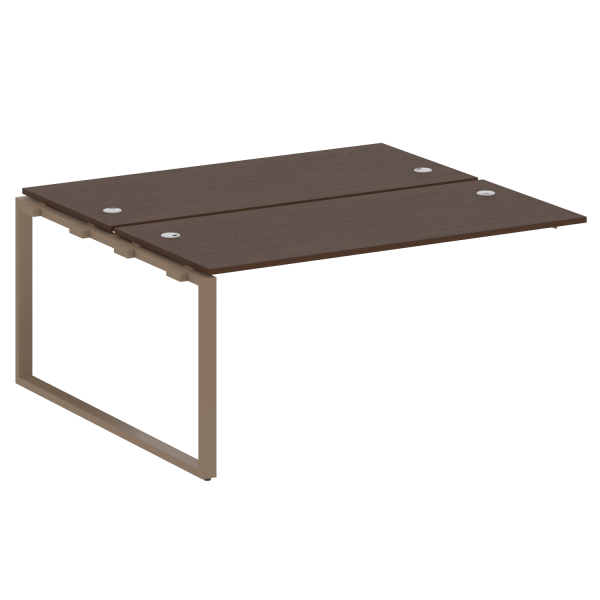 Проходной наборный элемент рабочей станции Metal System Style БО.ПРС-СП-2.4 1600x1475x750 (Венге Цаво/Мокко металл)