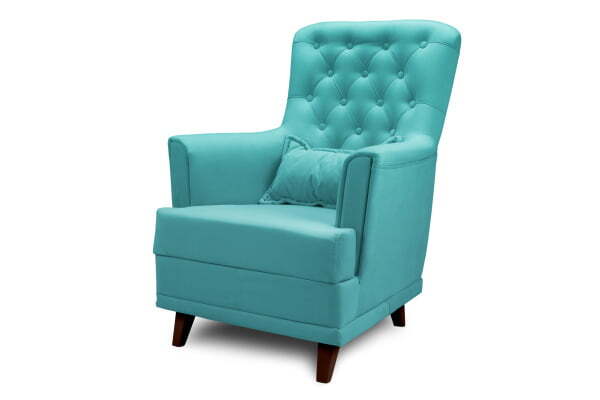 Кресло Caprize (780x790x1000) Голубой (Голубой)