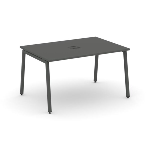Стол переговорный SN-4A.SPRG-001 (980х980х750) (Антрацит/Металл Антрацит)