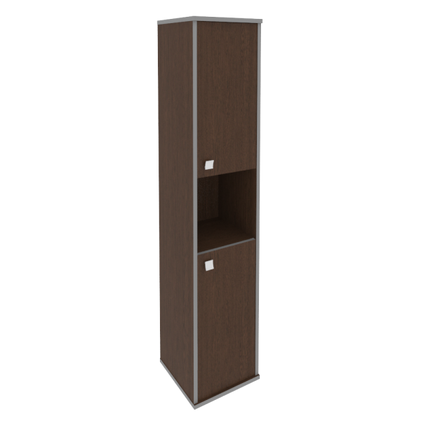 Шкаф высокий узкий, правый Style Л.СУ-1.5Пр 412x410x1980 (Венге Цаво)