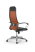 Кресло для руководителя Метта Sit 10 B1-115K - T+Extra /Um00/Wm12/K1cL(M09.B22.G18.W02) (Черный | Оранжевый)