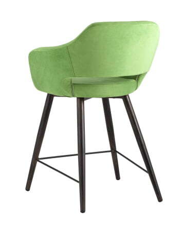 Стул полубарный Саймон велюр травяной (Стул полубарный Саймон травяной)