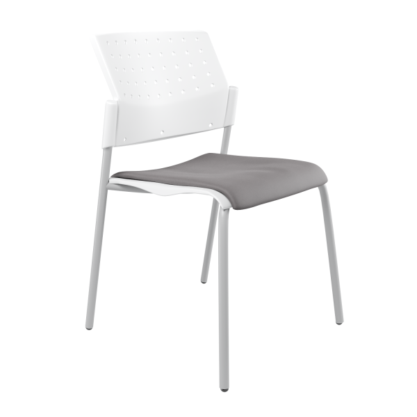 Офисный стул Movie ЦБ-00011498 Серый/Белый (Серый/Белый)