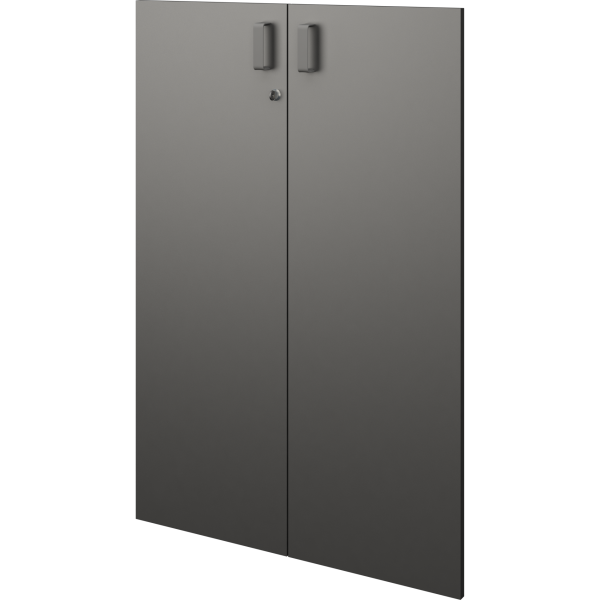 Дверь Смарт СМД-38.Ф 784x18x1158 (Графит)
