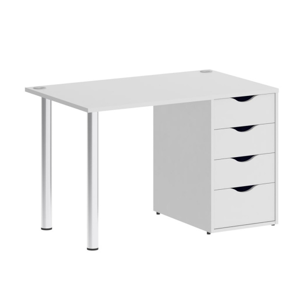 Стол письменный VR.SP-3-118.4 1180x720x750 (Белый)