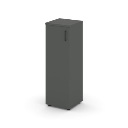 Шкаф средний узкий SN.STU.E-204(L) (400х400х1203) (Антрацит)