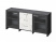 Тумба для документов Festus FI-13-02.G 1804x460x806 (Хромикс Белый/Камень Пьетра Гриджиа черный)