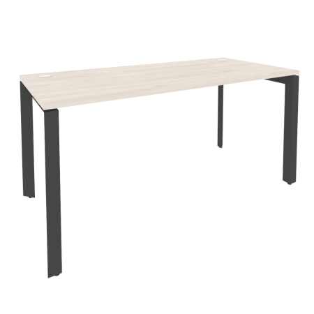 Стол рабочий на П-образном м/к Onix O.MP-SP-4.7 1580x720x750 (Денвер Светлый/Черный металл)