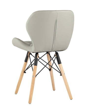 Стул Бон экокожа серый (Стул Бон серый)