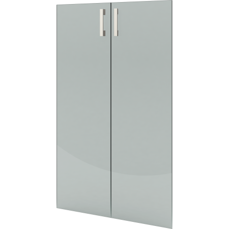 Комплект стеклянных дверей Арго А-304.С.Ф 710x4x1150 (Прозрачный)