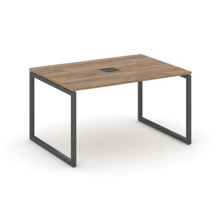 Стол переговорный SN-4O.SPRG-003 (1380х980х750) (Дуб Табак/Металл Антрацит)