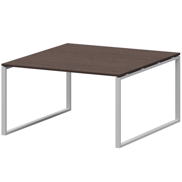 Стол переговорный на металлокаркасе Арго-М АМП.О-002.123 1200x1236x760 (Дуб венге/Белый)