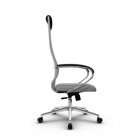 Кресло для руководителя Метта SU-B-8/подл.131/осн.009 (Светло-серый)