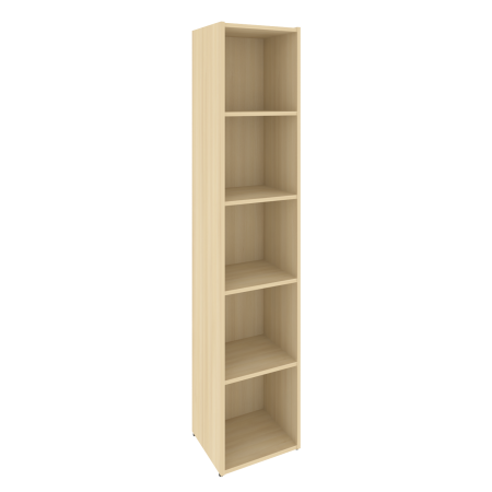 Модуль основной 5 ячеек Locker Plus LK.OM-5 408x350x1983 (Акация Лорка)