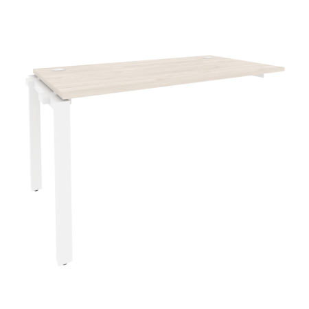 Наборный элемент рабочей станции на П-образном м/к Onix O.MP-1.NRS-3.7 1380x720x750 (Денвер Светлый/Белый Металл)