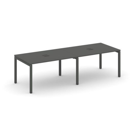 Стол переговорный SN-5P.SPRG-014 (3160х980х750) (Антрацит/Металл Антрацит)