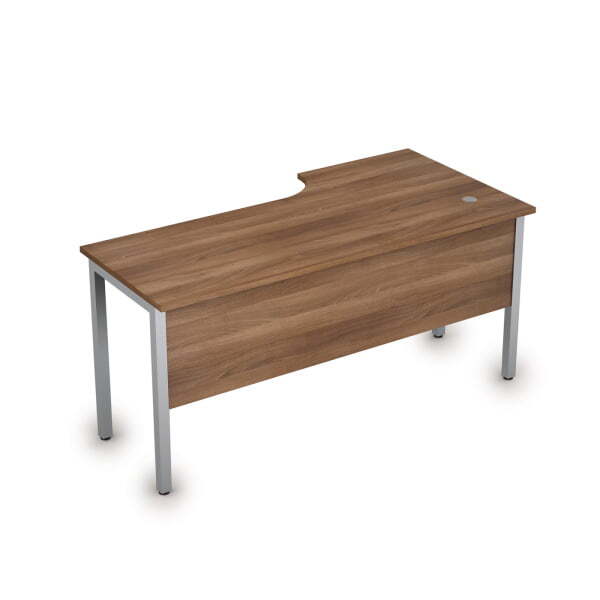 Стол письменный на металлокаркасе лев Стиль 2МД.143 1600x800x750 (Шамони темныйСерый)