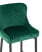 Стул полубарный Ститч велюр изумрудный (Стул полубарный Ститч зеленый)