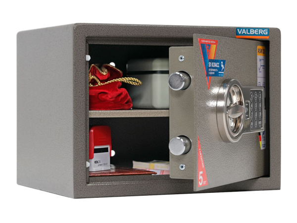Мебельный сейф VALBERG ASM 25 EL (Коричневый)