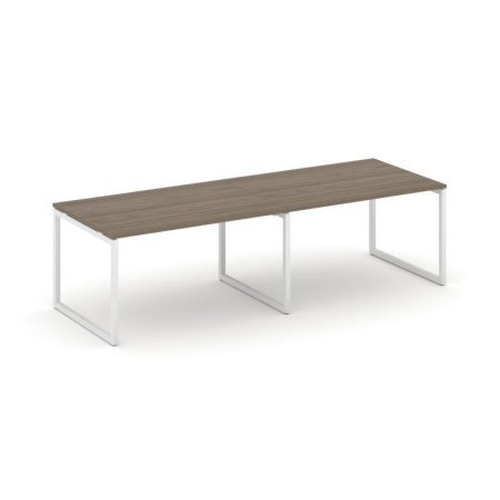 Стол переговорный SN-4O.SPRG-011.3 (1960х980х750) (Вяз Благородный/Металл Белый)