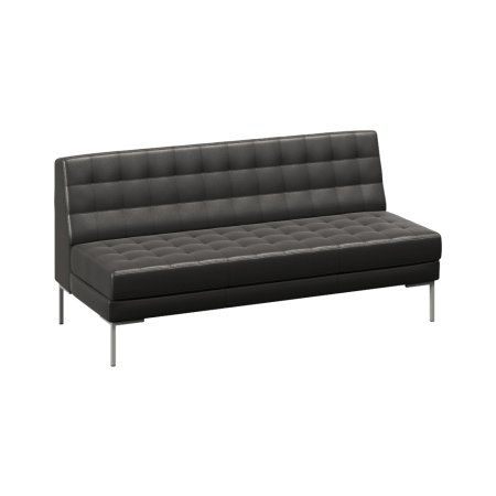 Диван без подлокотников трехместный FR-D-03 (Oregon 16/Металл Серый)