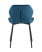 Стул Эдвин велюр синий (Стул кухонный Эдвин синий)