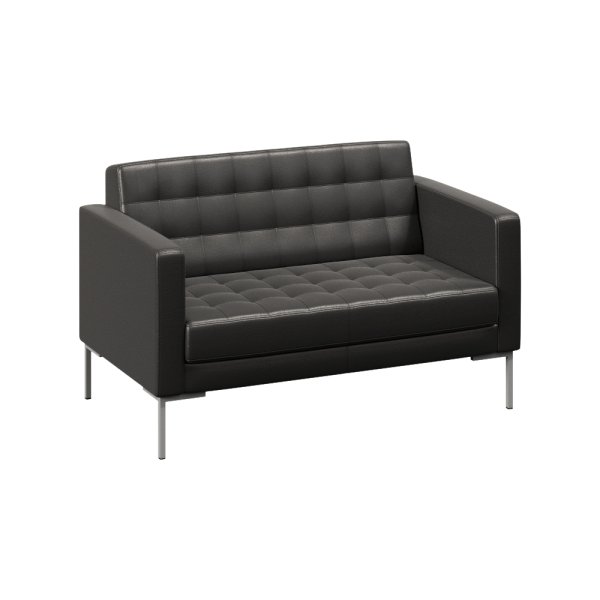 Диван двухместный FR-DP-02 (Oregon 16/Металл Серый)