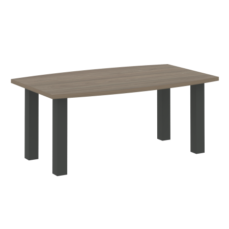 Стол переговорный LT.SP3 1800x1100x750 (Вяз Благородный/Антрацит металл)