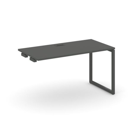 Стол-приставка к опорным элементам SN-4O.OPRS-014 (1580х700х750) (Антрацит/Металл Антрацит)